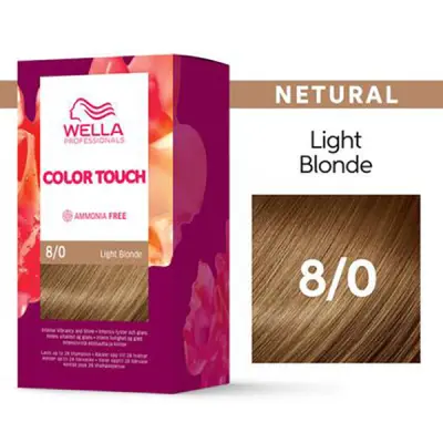 Wella Color Touch intensivtoning 8/0 Ljusblond, Light Blonde