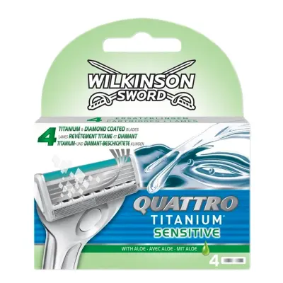 Wilkinson Quattro Titanium Sensitive Rakblad