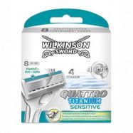Wilkinson Sword Quattro Titanium Sensitive Rakblad
