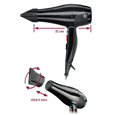 Moser Ventus Pro - Hårtork - 2.200W