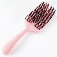 Poppie, Magic Boars Hair Brush – Pink