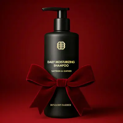 Benjamin Barber Daily Moisturizing Shampoo Saffron & Leather