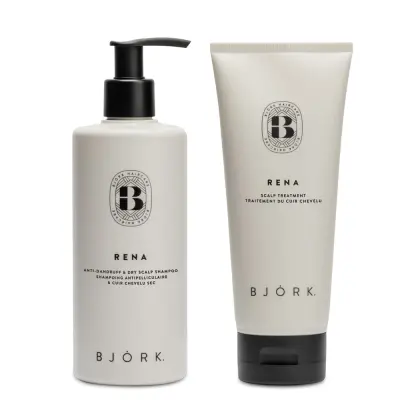 Björk, Rena Anti-Dandruff Schampo + Scalp Treatment Duo