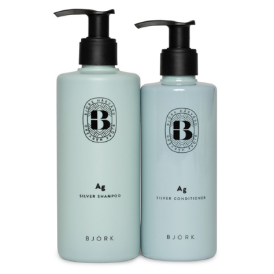 Björk Silver Ag Shampoo & Balsam DUO