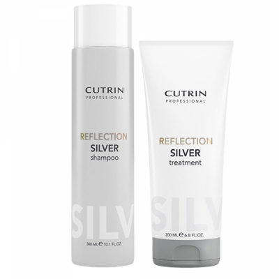 Cutrin Reflection Silver Shampoo + Treatment Duo