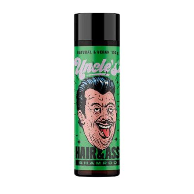Dick Johnsons Uncle's Shampoo Hair & Ass Natural & Vegan