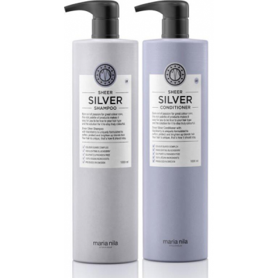 Maria Nila Sheer Silver Duo XXL