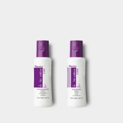 Fanola No Yellow Shampoo + Mask mini-DUO
