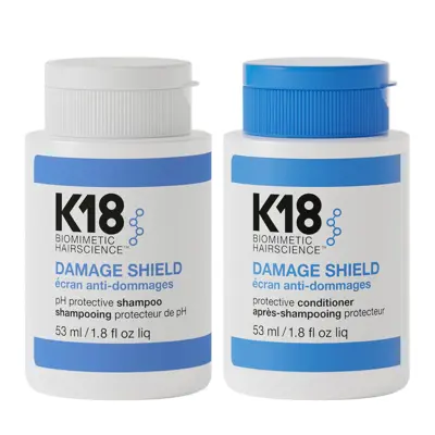 K18, Damage Shield protective Schampo och Balsam DUO