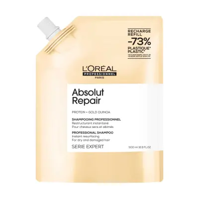 Loreal, Absolut Repair Gold Quinoa Shampoo Refill