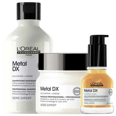 Loreal, Metal Dx Shampoo, Mask Duo&Oil