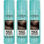 Loreal Paris Magic Retouch Dark Brown Trio