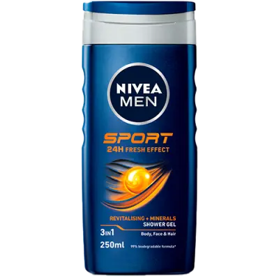 Nivea Sport for Men Shower Gel (250 ml)