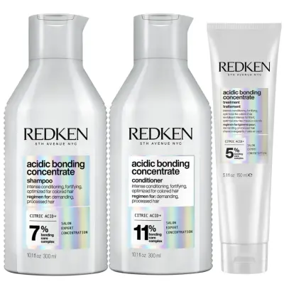 REDKEN, Acidic Bonding Concentrate Schampo&Balsam Trio