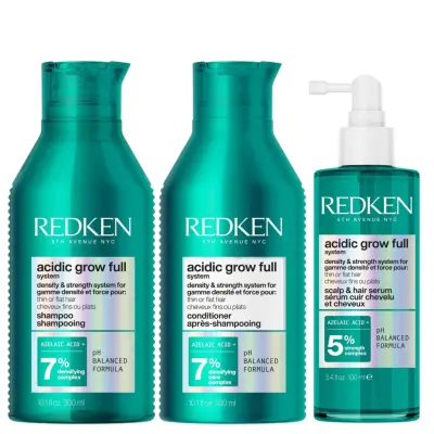 REDKEN, Acidic Grow Full System Densifying TRIO