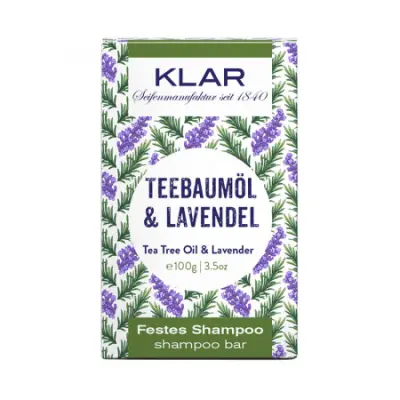Tea Tree Oil & Lavender Shampoo Bar