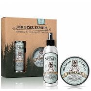 Mr Bear Family Kit Grooming Spray & Matt Clay Springwood