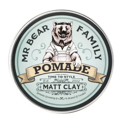 Mr Bear Pomade Matt Clay