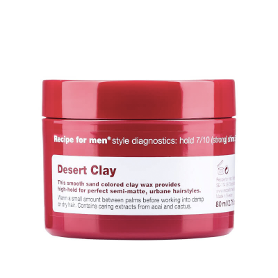 Recipe for men Dessert Clay Wax