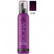 Schwarzkopf Professional Igora Expert Mousse 5-99 Light Brown Violet