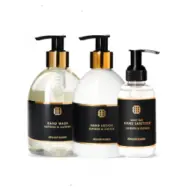 Benjamin Barber Gift Set Saffron & Leather Hand Trio