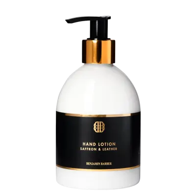 Benjamin Barber Saffron & Leather Hand Lotion