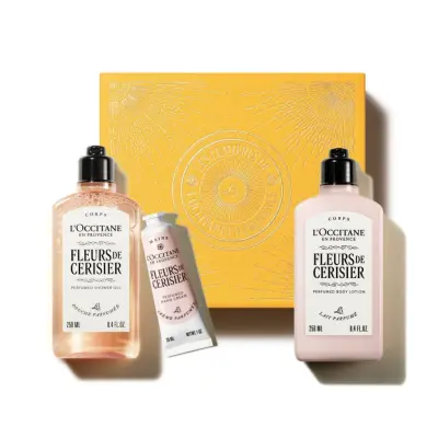 L'Occitane Fleurs De Cerisier (Cherry Blossom) Body Gift