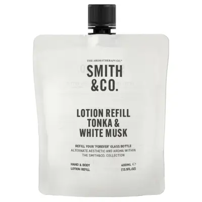 Smith & Co Hand & Body Lotion Refill Tonka & White Musk
