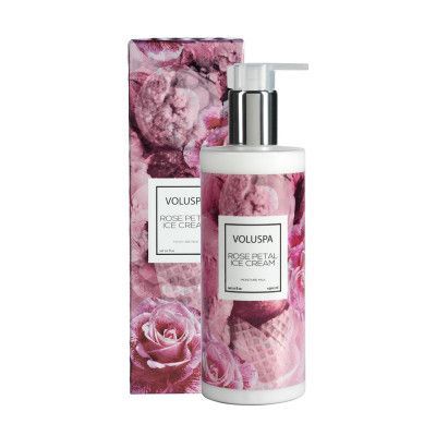 Voluspa Rose Petal Ice Cream Moisture Milk, 300ml