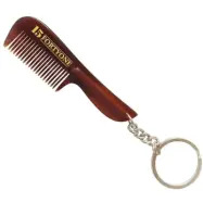 1541 London Pocket Moustache Comb With Keyring