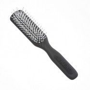 AirHedz Pro Narrow Phat Pin de-tangle Cushion Brush Black