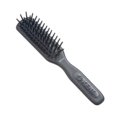 AirHedz Pro Narrow Phat Pin de-tangle Cushion Brush Black
