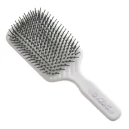 AirHedz Pro XL Phine Pin Paddle Brush White