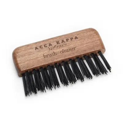 Brush & Comb Cleaner Kotibe Wood - Black Nylon
