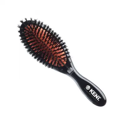 Classic Shine Medium Black Bristle Hairbrush