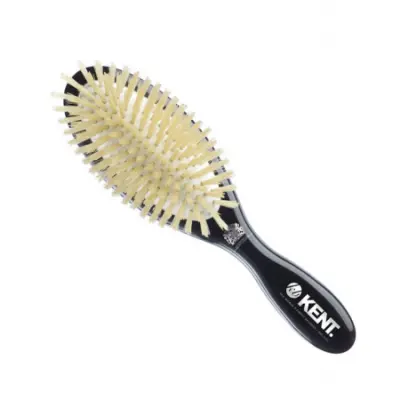 Classic Shine Medium Soft White Pure Bristle Hairbrush