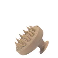 Efalock Scalp Massage Brush, BEIGE Green