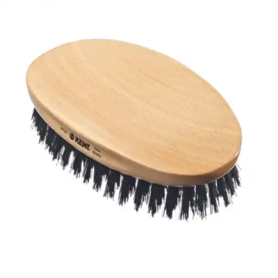 Grooming Static-Resistant Nylon Bristle Military Style Brush