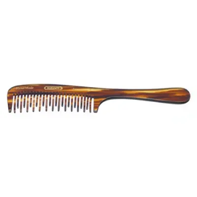 Handmade Detangling Comb Curved Double Row - 21T