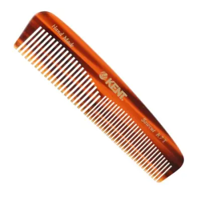 Handmade Small Fine/Coarse Toothed Pocket Comb -R7T