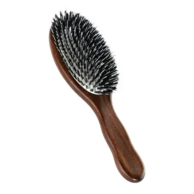 Oval Cushion Brush Kotibe - Nylon and Boar Bristles