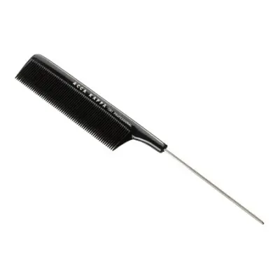 Professional Pin Tail Comb - 7261 Black