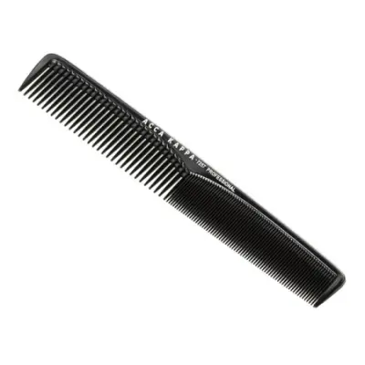 Professional Styling Fine Coarse Teeth Comb - 7257 Black