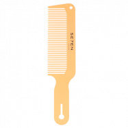 Se7en Styles Gold Metal Flattop Comb