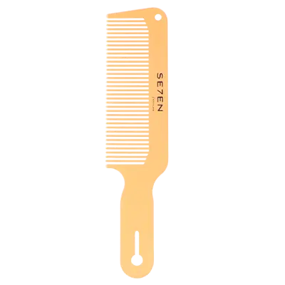 Se7en Styles Gold Metal Flattop Comb