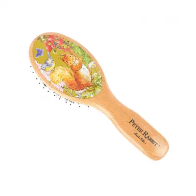 Squirrel Nutkin™ Small Bristle Nylon Mix Hairbrush - Kurre Ekorre