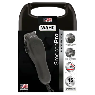Wahl Black Edition Ledningsbaseret Hårklipper Smooth Pro