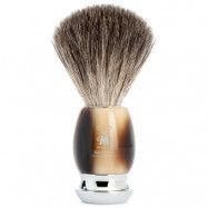 Muhle Vivo Pure Badger Shaving Brush Horn