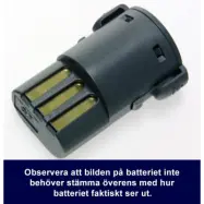 Utbytesbatteri till Moser Genio Plus