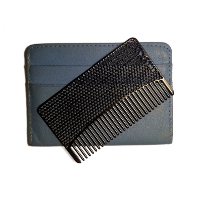 Go Comb Matte Black Fine Tooth